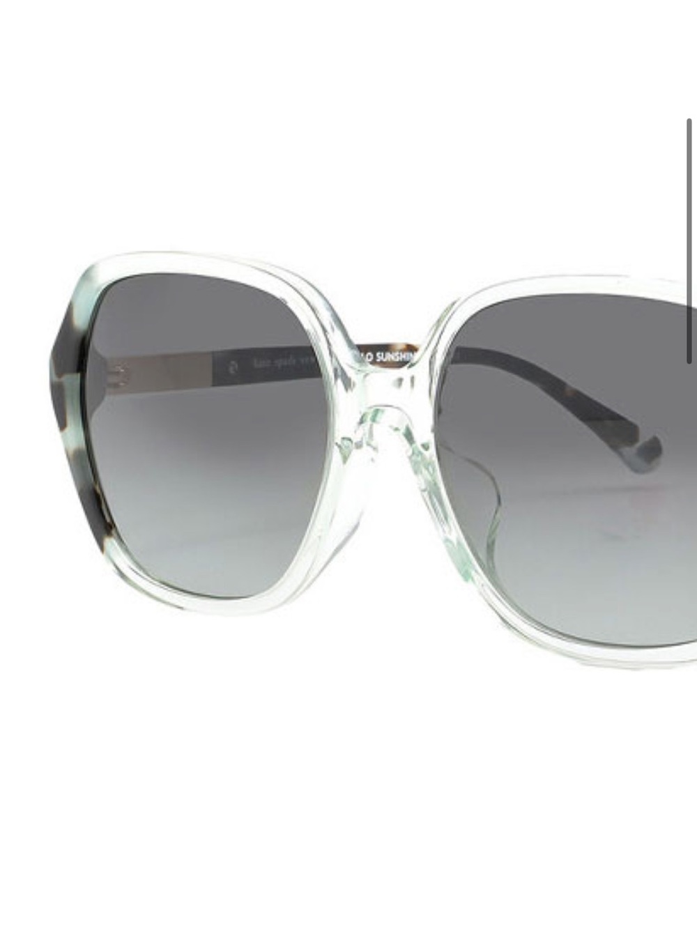 Kate Spade ELLERY/F/S 0PJP 9O Blues/Dark Grey Gradient 57-18-140 Sunglasses $180 - Picture 3 of 5